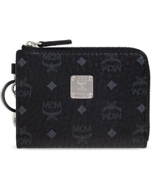 MCM Wallet With Keychain - Black