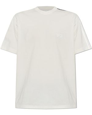 Y-3 Cotton T-Shirt - White