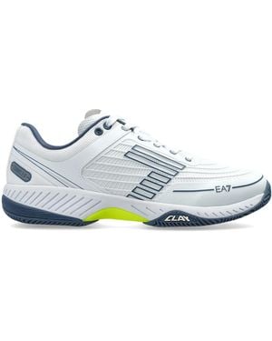 EA7 Sports Shoes With Logo - Blue