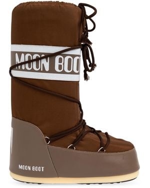 Moon Boot Snow Boots Icon Nylon - Brown