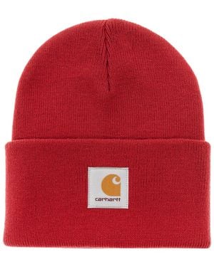Carhartt Cap With Patch - Red