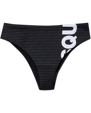 DSquared² Bottom Of A Swimsuit - Black
