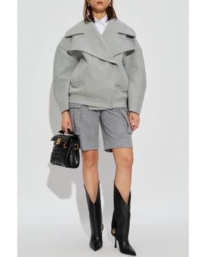 Balmain Wool Jacket - Gray