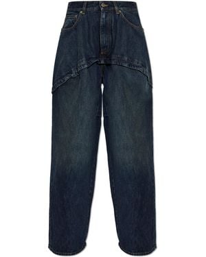 Loewe Wide-Leg Jeans - Blue