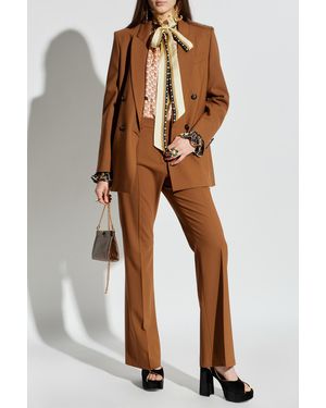 Etro Wool Pants - Brown