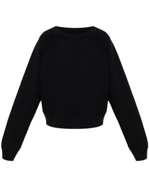 Victoria Beckham Loose-Fit Sweatshirt - Black