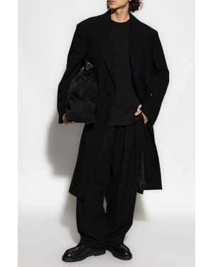 Jil Sander Wool Coat - Black