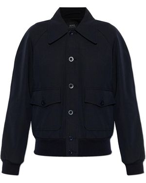 A.P.C. 'Bomber' Jacket - Blue