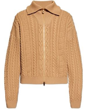 Versace Wool Jumper - Natural