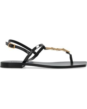 Versace Leather Shoes - White