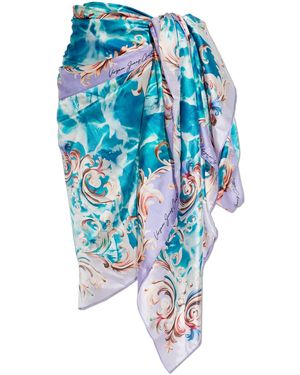 Versace Jeans Couture Baroque Pareo - Blue