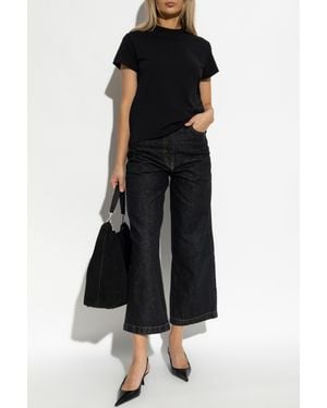 Studio Nicholson T-Shirt 'Marine' - Black