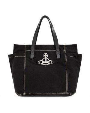 Vivienne Westwood Henry Medium Bag - Black
