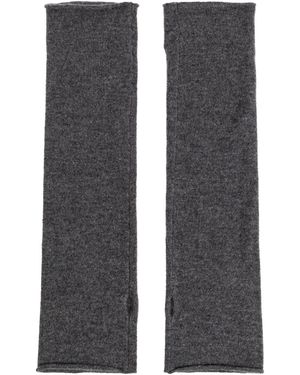 Lisa Yang Cashmere 'Aspen' Fingerless Gloves - Black