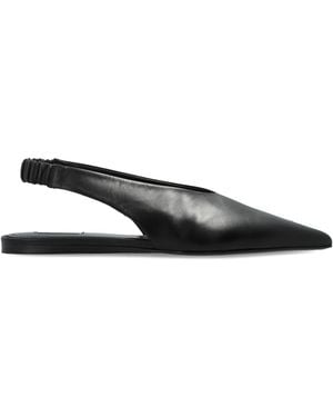 Ami Paris Leather Shoes - Black