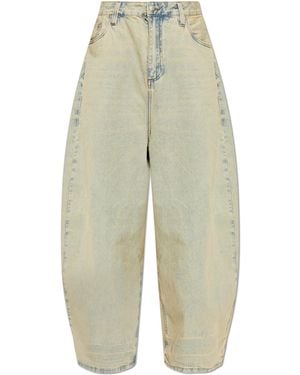 MISBHV Jeans With A 'Vintage' Effect - White