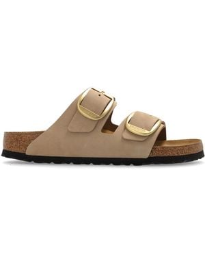 Birkenstock 'Arizona Big Buckle' Sandals - Brown