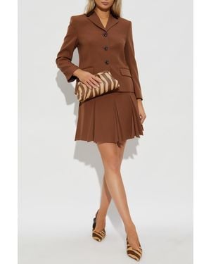 Marni Wool Skirt - Brown