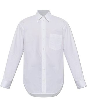 Balenciaga Shirt With Logo - White