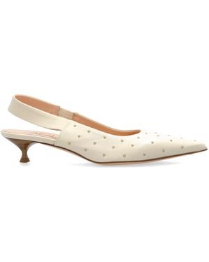 Agl Attilio Giusti Leombruni Heeled Shoes Lenor - Natural