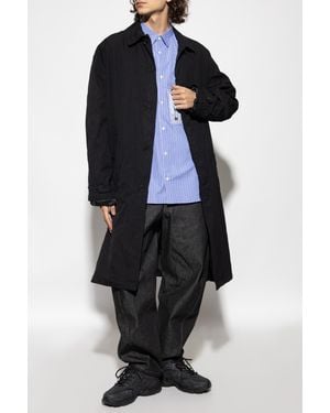 Comme des Garçons Coat With Back Slit - Blue