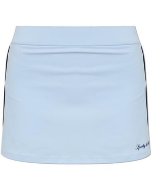 Sporty & Rich Skort From The "Beverly Hills Tennis" Collection - Blue