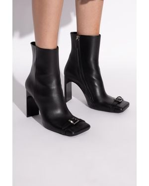 Balenciaga Leather Boots 'Bel Air' - Black