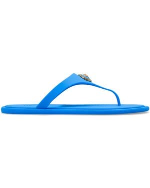 Versace Rubber Flip-Flops - Blue