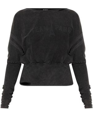 MISBHV T-Shirt With Logo - Black