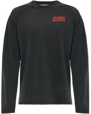 Carne Bollente Long Sleeve T-Shirt - Black