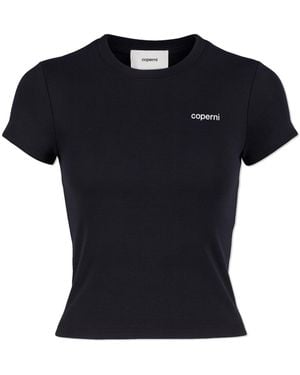 Coperni T-Shirt With Logo - Black