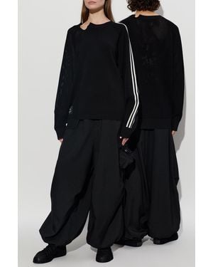 Y-3 Sweater With Logo - Black