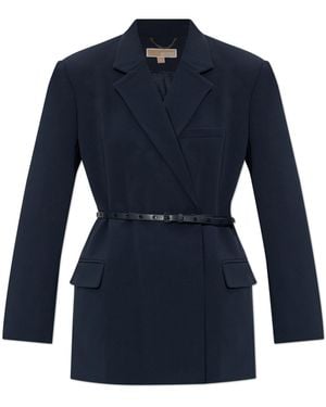 MICHAEL Michael Kors Double-Breasted Blazer - Blue