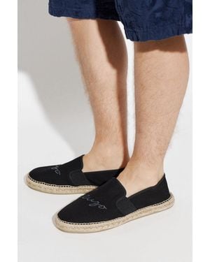 KENZO Espadrilles With Logo - Black