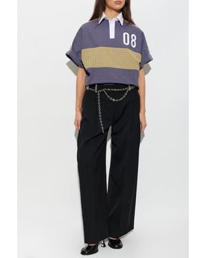 Moschino Short-Sleeved Shirt - Blue