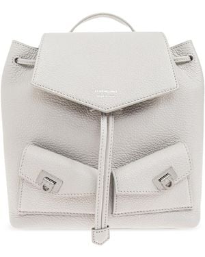 Ferragamo Leather Backpack - White