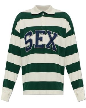 Carne Bollente Long-Sleeve Polo - Green