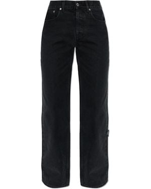 Off-White c/o Virgil Abloh Straight-Leg Jeans - Black