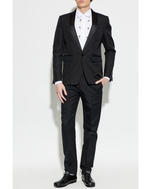 DSquared² Suit With Single Vent - Black