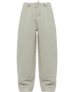 Ami Paris Straight-Leg Sweatpants - White