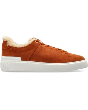 Balmain "B-Court" Sports Shoes - Brown