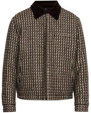 Dolce & Gabbana Jacket With Collar - Brown