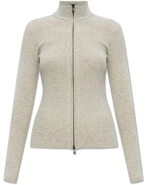 Fear Of God Cardigan With Stand-Up Collar - White