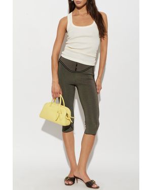 Jacquemus Ribbed Tank Top - White