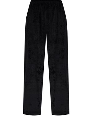 Balenciaga Corduroy Trousers - Black