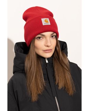 Carhartt Cap With Patch - Red