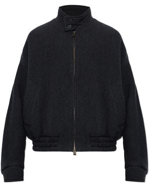 DARKPARK Wool 'Bomber' Jacket - Blue