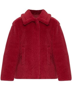 Max Mara Fur "Tritone" - Red