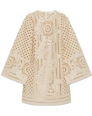 Zimmermann Lace Dress - Natural