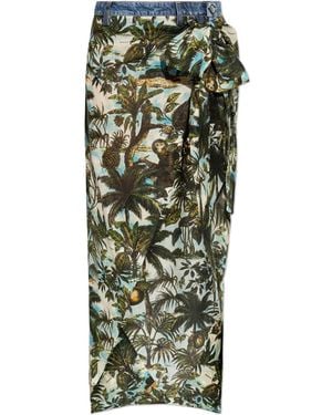 DSquared² Asymmetrical Skirt - Green